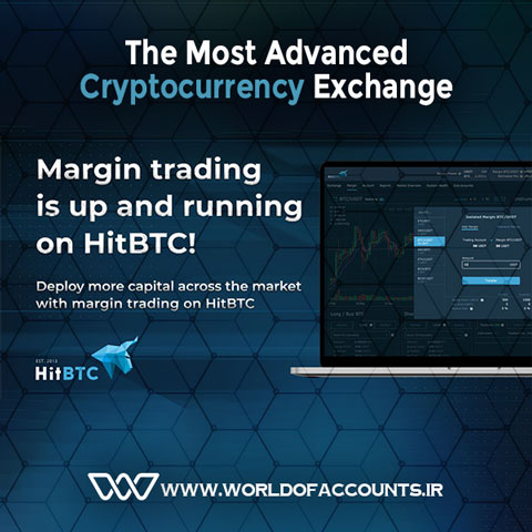 شعار Hitbtc هیت‌بی‌تی‌سی و آدرس سایت دنیای اکانت